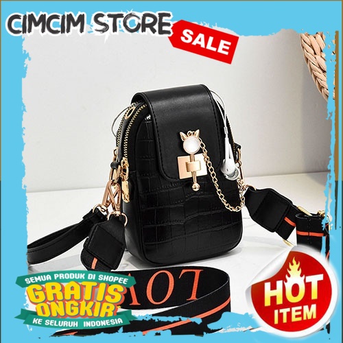 TAS SELEMPANG WANITA IMPORT TERMURAH / Tas Selempang Hp Wanita Import / Tas Hp Korea / Tas Handphone