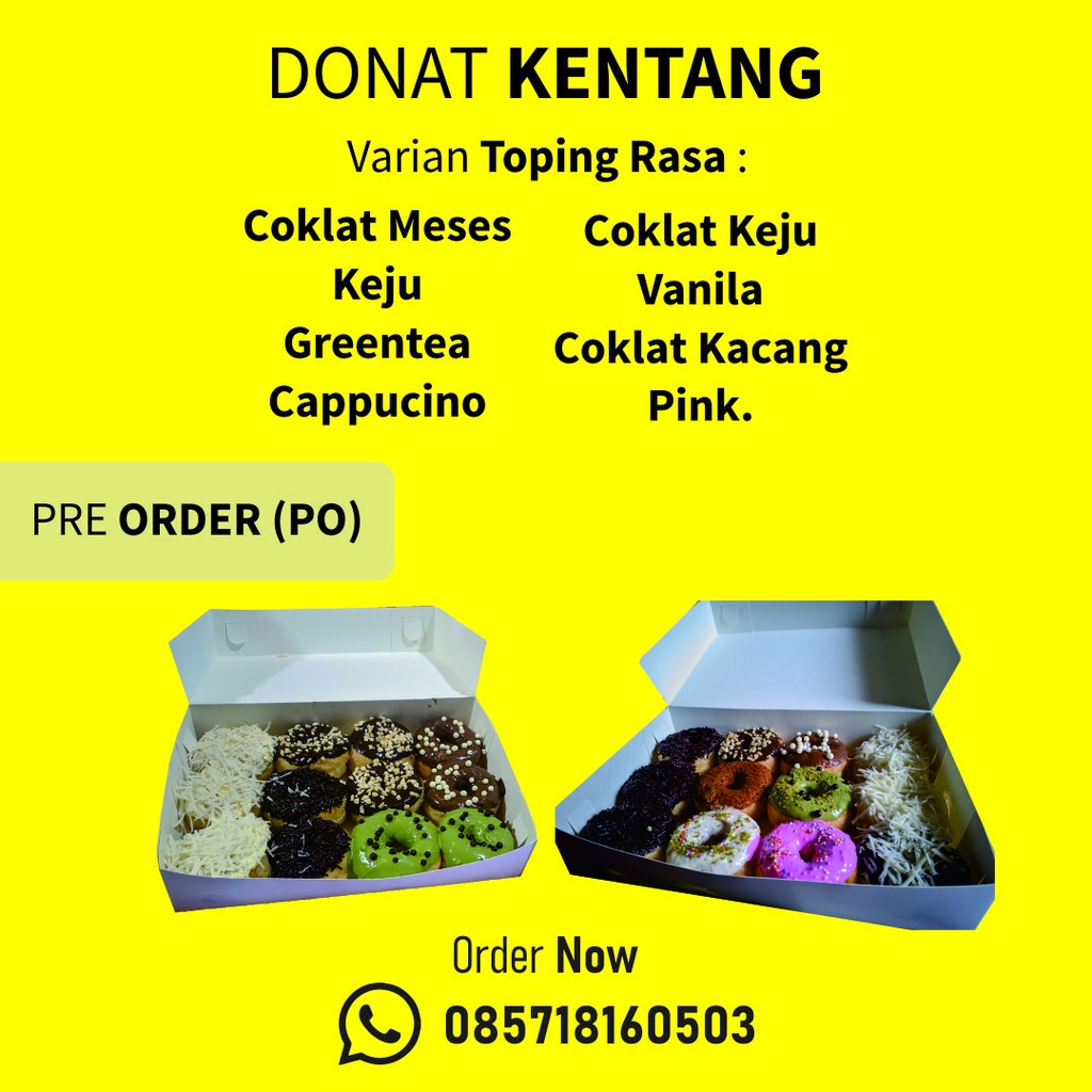

Donat Kentang Ahsan