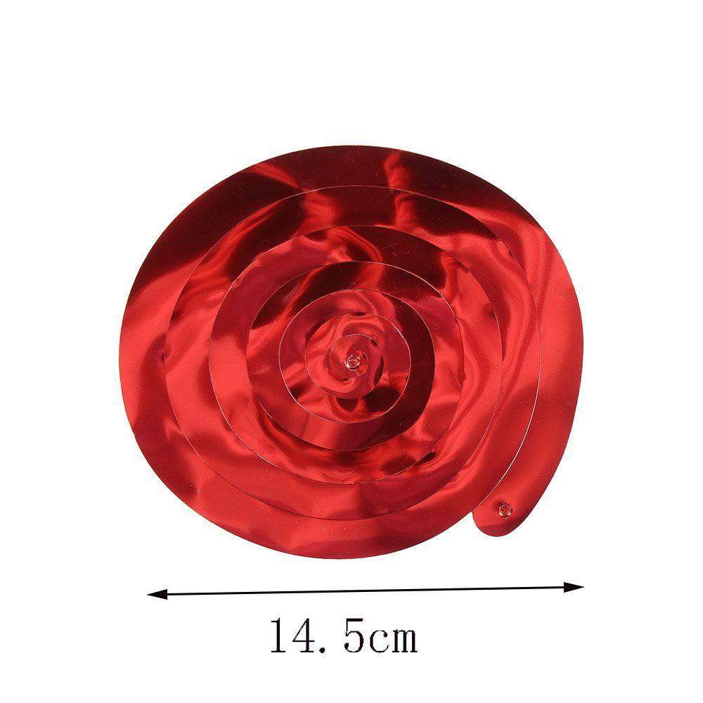 R-FLOWER Liontin Spiral Dekorasi Ruangan snowflake elk Foil