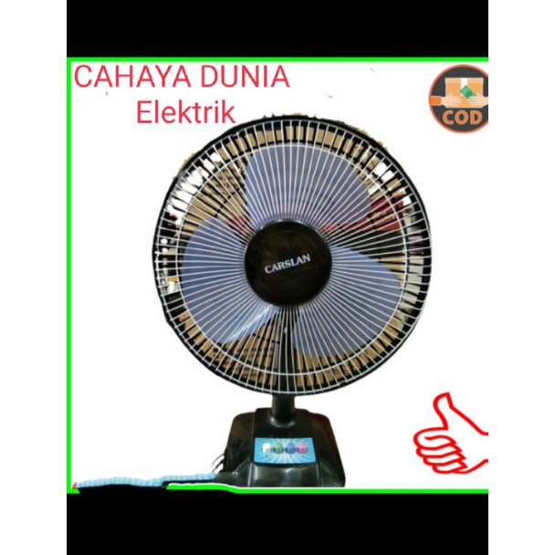 KIPAS ANGIN DUDUK atau DESK FAN CARSLAN 12inch