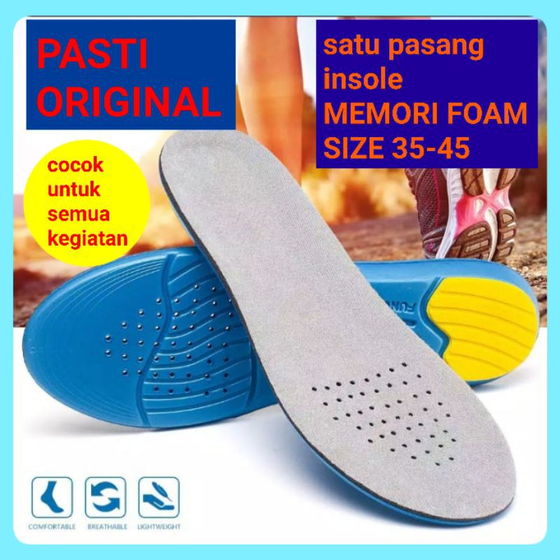 Insole sepatu import ganjalan sepatu insole murah insole olahraga