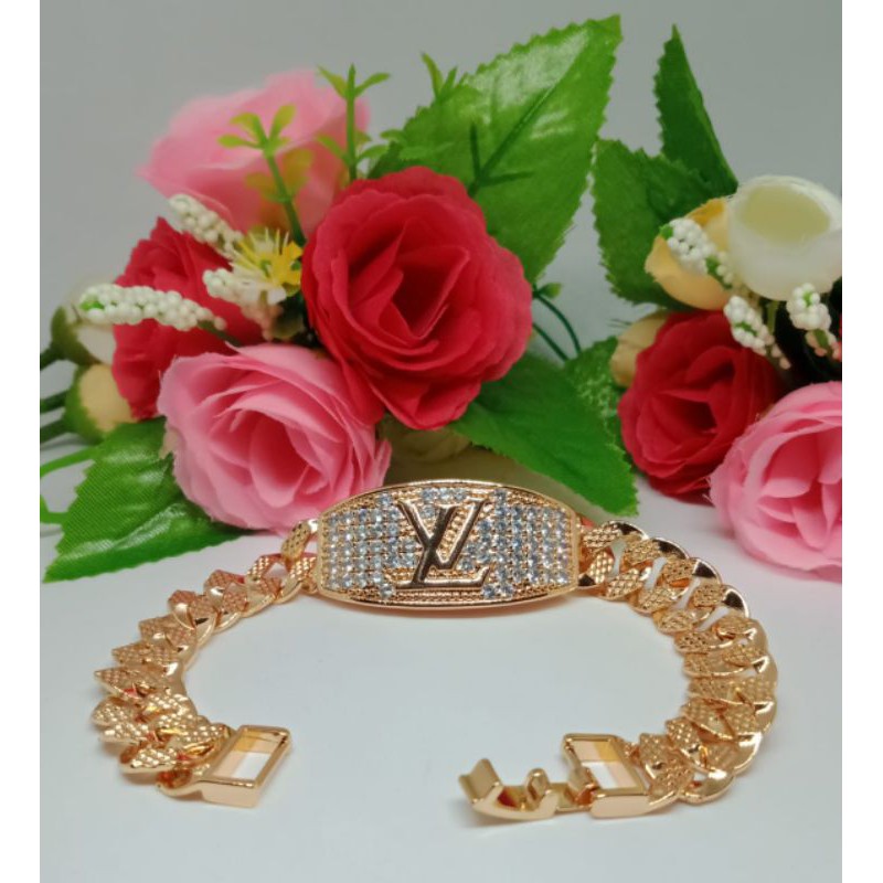 GELANG RANTAI ALFA ATAU LV PERMATA GOLD