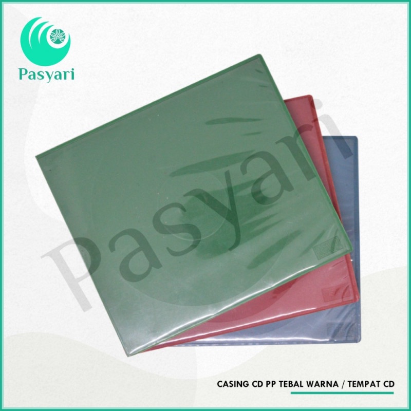 Casing Cd Pp Tebal Warna / Tempat Cd