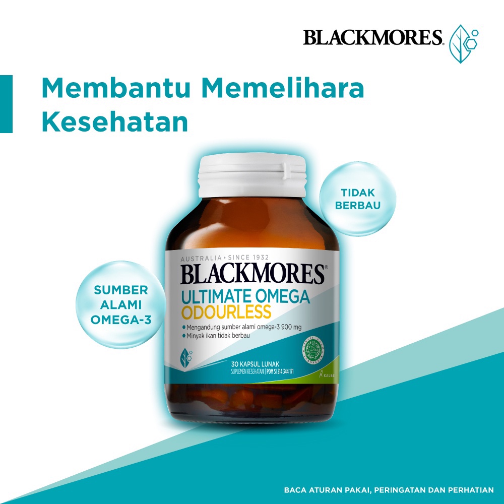 BLACKMORES ULTIMATE OMEGA ODOURLESS 30 CAPSULE