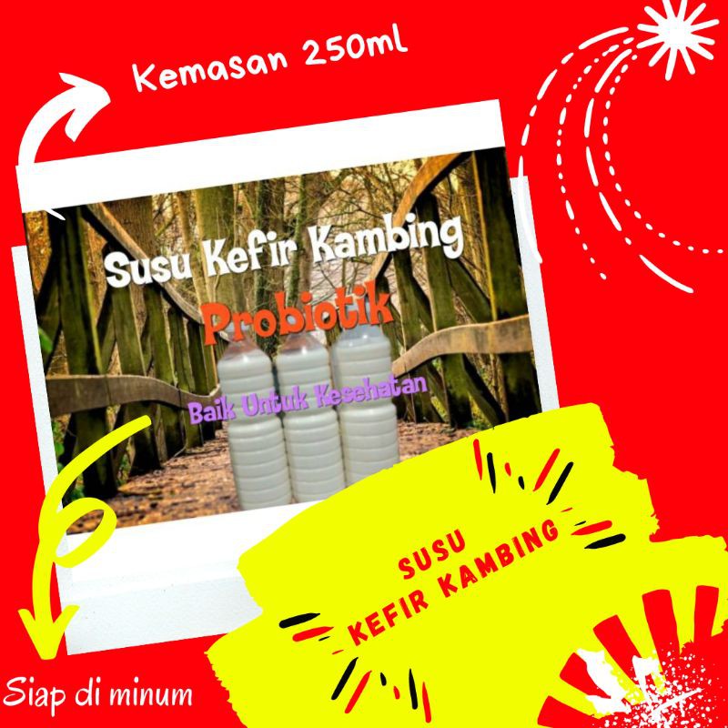 

SUSU KEFIR KAMBING ETAWA 250ml