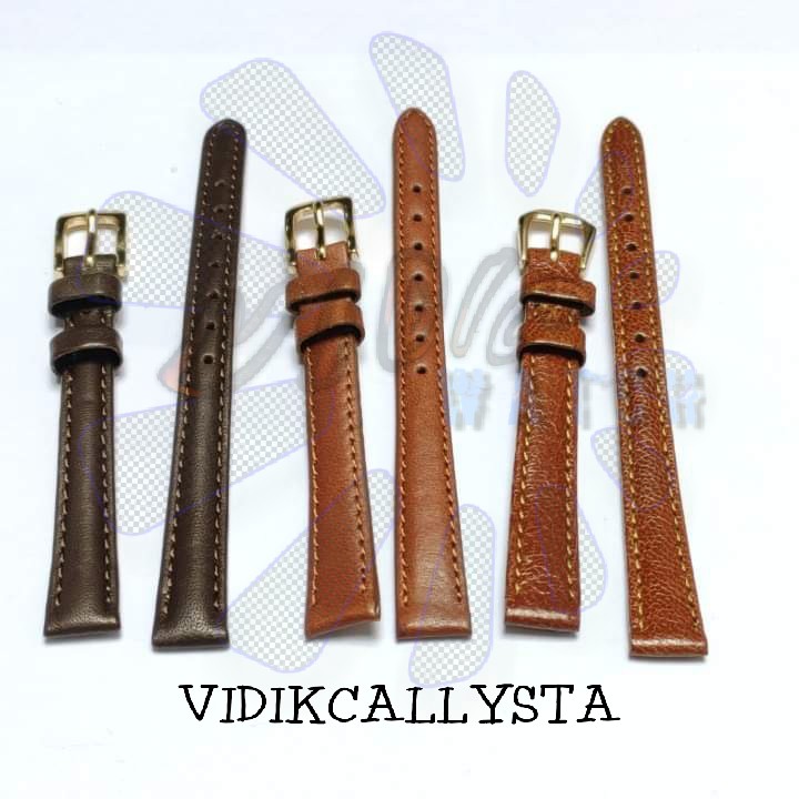 TALI JAM TANGAN KULIT ASLI 10MM 8MM STRAP WATCH UNTUK JAM WANITA 8 10 MM