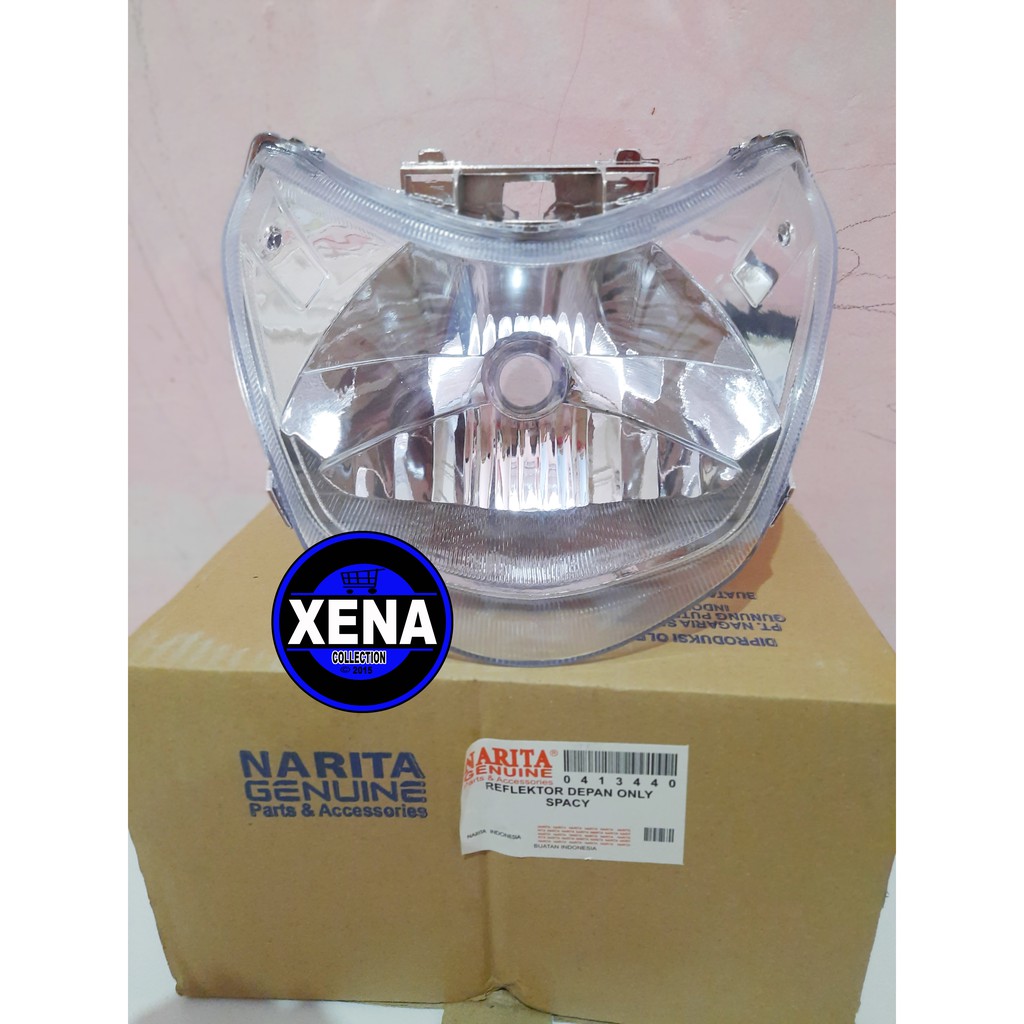 REFLEKTOR LAMPU DEPAN HONDA SPACY (2011 - 2018) / Reflektor-Lampu Depan Honda Spacy Merk Narita