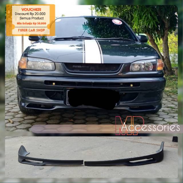 Lips Chesar Bemper Bumper Khusus all New Corolla 1.6cc dan 1.8cc