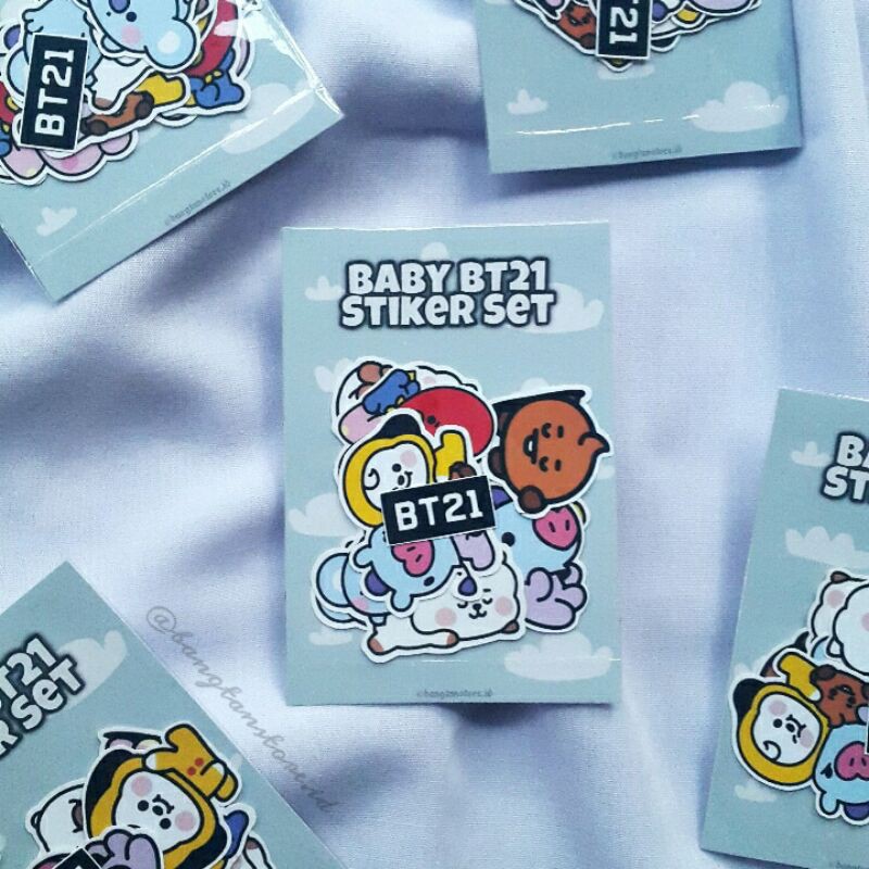 BABY BT21 STICKER SET