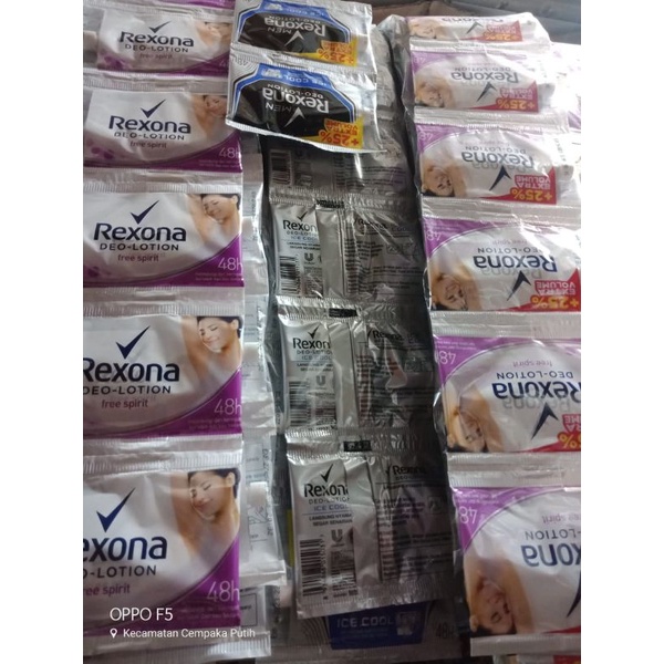 Rexona Renteng Men &amp; Women 12 Sachet