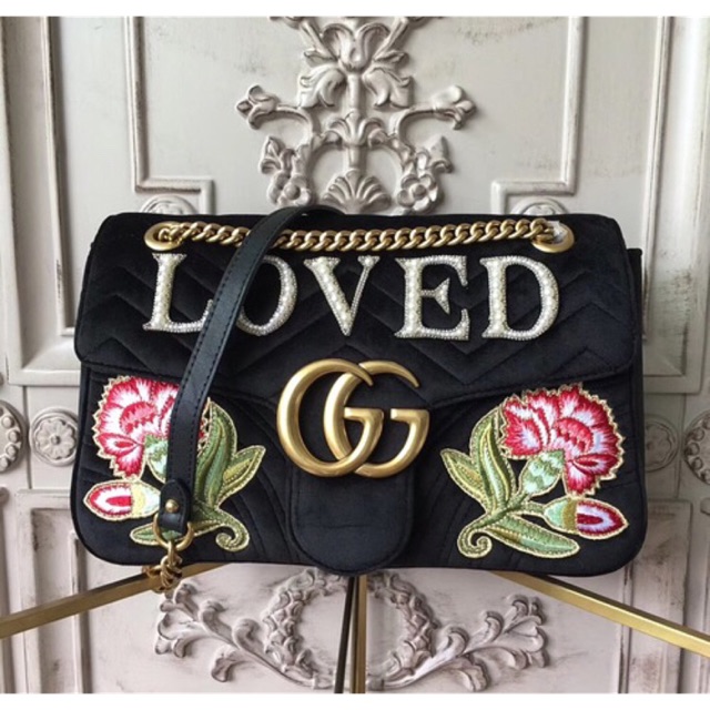 Gucci marmont velvet