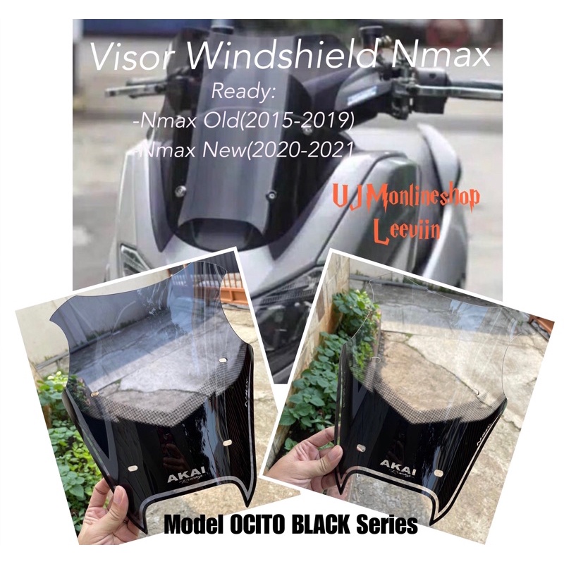 Visor Windshield Nmax Model Ocito Winsil Nmax 2015-2019 Nmax 2020-2021