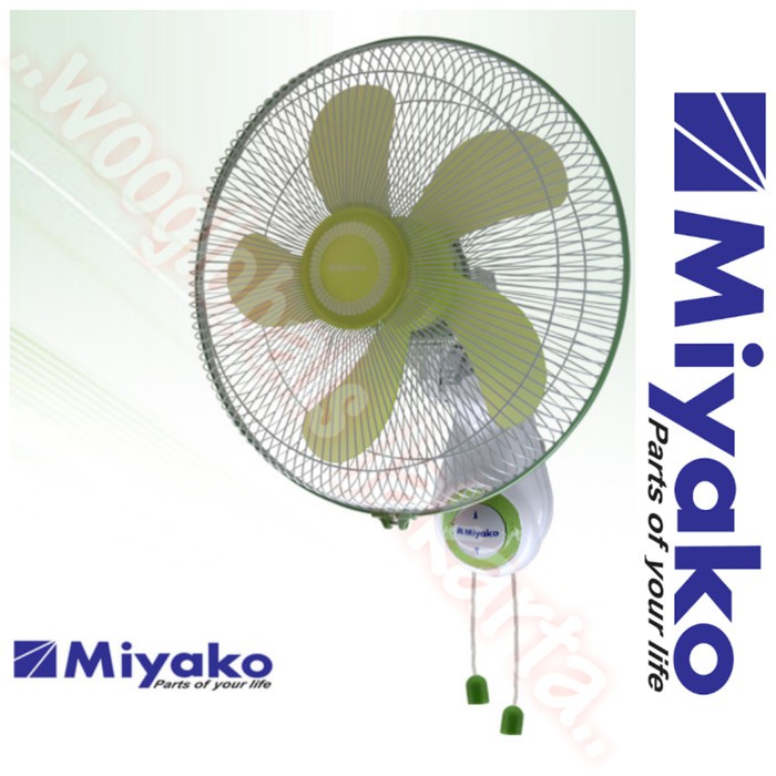 KIPAS ANGIN DINDING MIYAKO WALL FAN 16 INCH KAW-1662 SNI GARANSI RESMI
