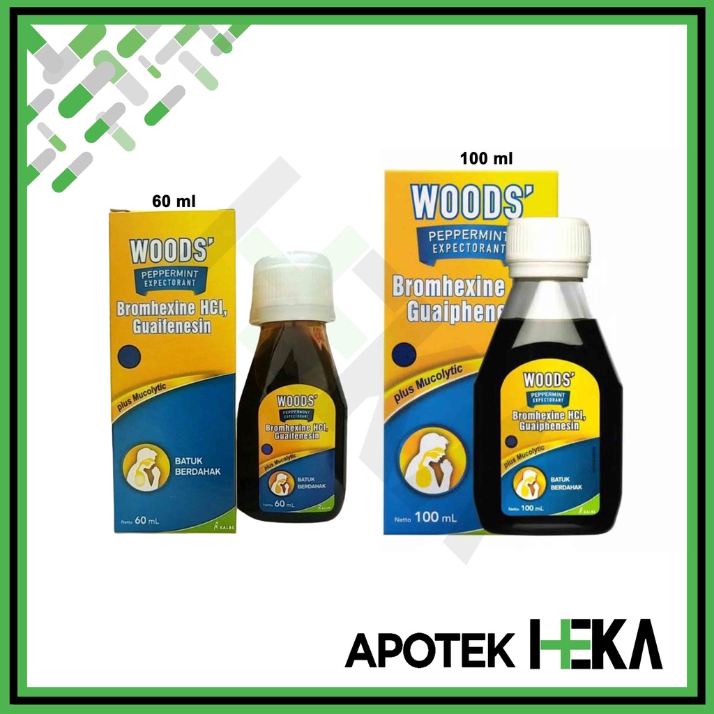 Woods Peppermint Expectorant - Sirup Obat Batuk Berdahak (SEMARANG)