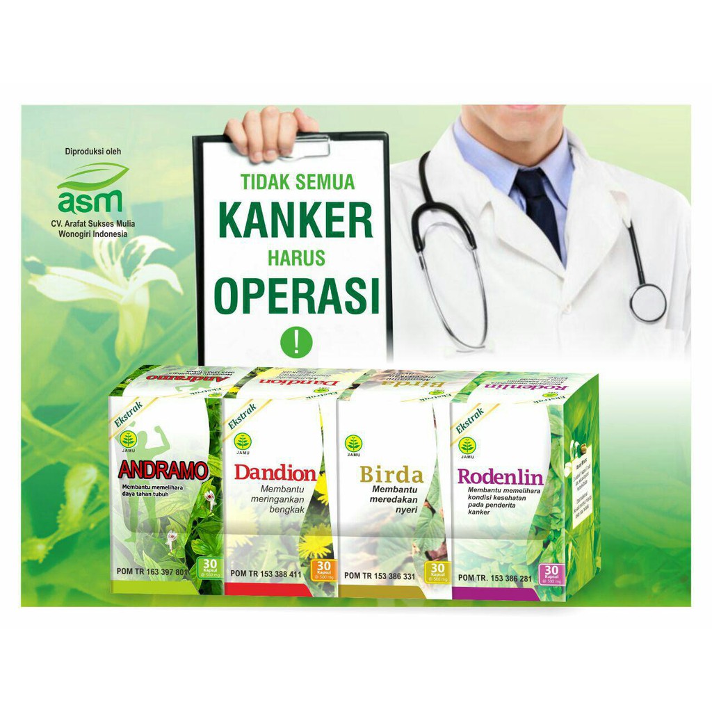 Obat Herbal Kanker Dan Obat Tumor PTK ASM MD Herbal PAKET OBAT HERBAL TUMOR DAN KANKER MDHerbal ORIGINAL.