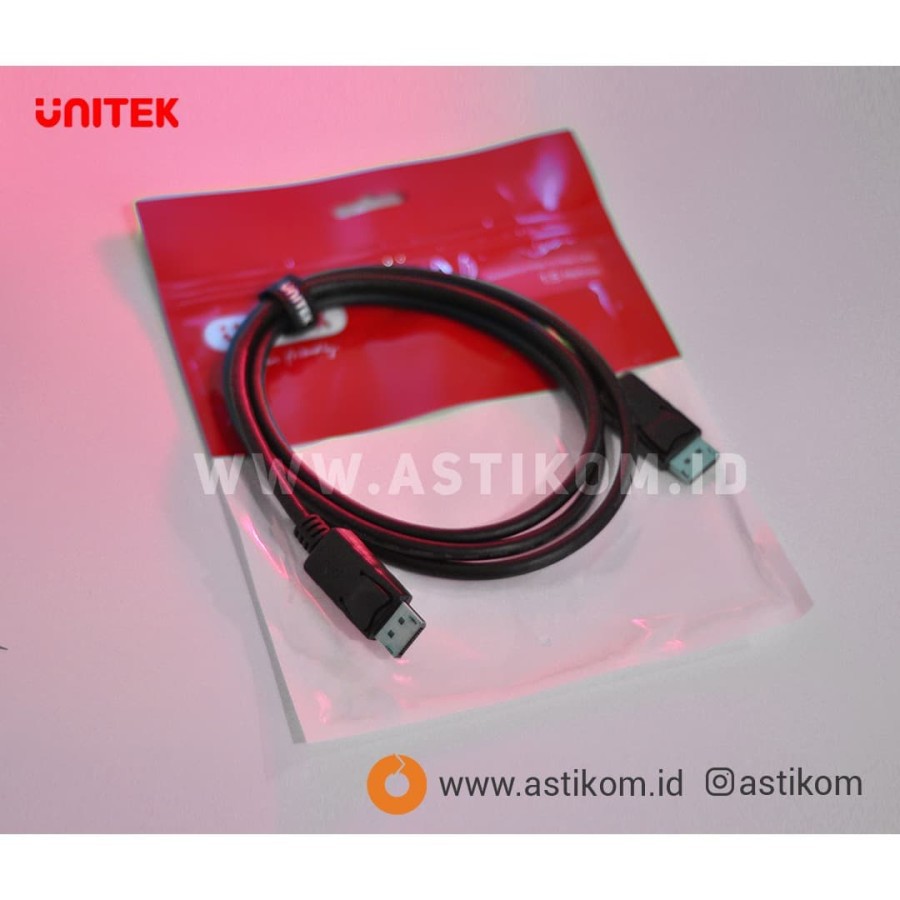 Kabel display port to display port 1,5 meter unitek | By Astikom