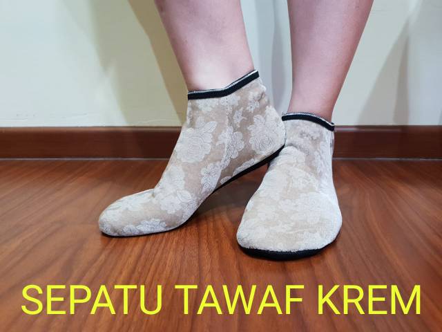 KAOS KAKI SEPATU TAWAF TINGGI BELUDRU HAJI UMROH SDR-2