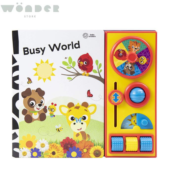 Buku Import - Busy Baby Book: Baby Einstein, Busy World