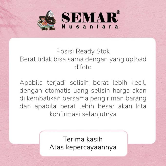 Anting Emas Batu Putih Gold 10K Semar Nusantara _Kalung Cewe