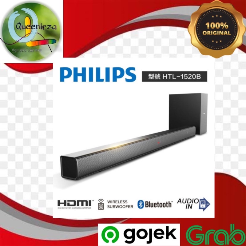 SPEAKER SOUNDBAR PHILIPS BLUETOOTH - HTL1520B