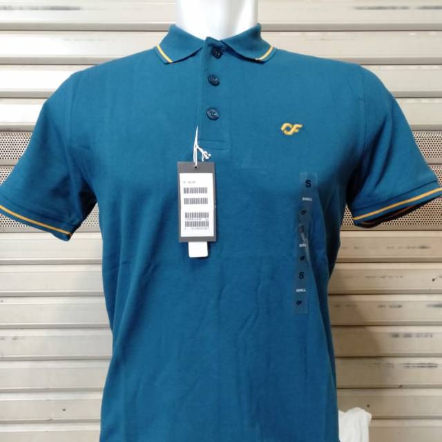 COUNTRY FIESTA Original KAOS KERAH PRIA LIST (CF) 100%