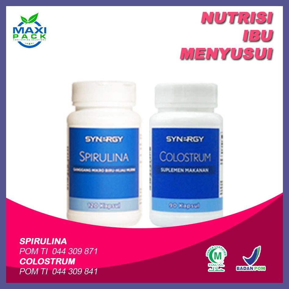 Colostrum + Spirulina - Nutrisi Ibu Nifas Dan Menyusui