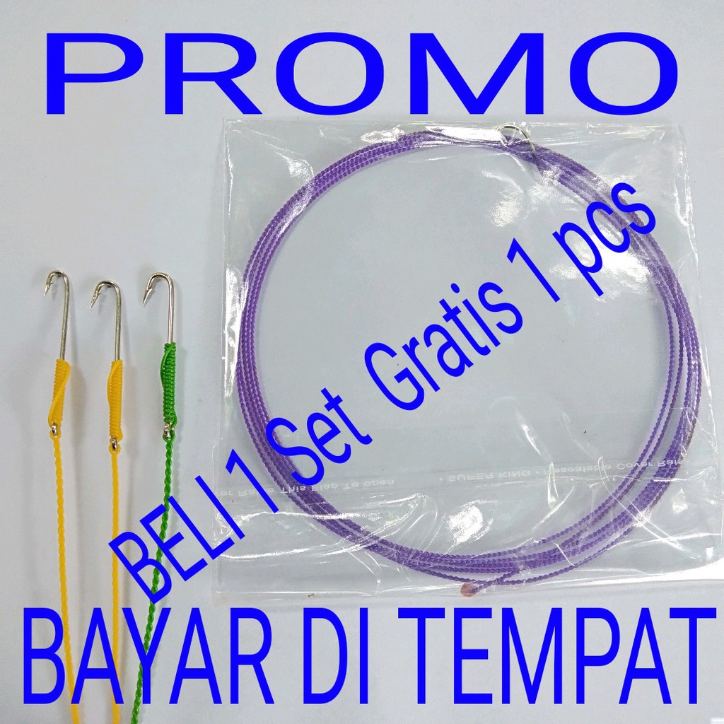 mata pancing belut sawah urekan belut senar pancing belut siap pakai isi 3