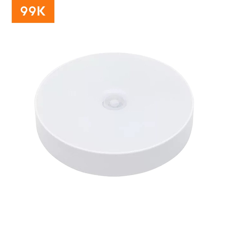 99K Smart SENSOR LAMPU Led Malam Night Light Rechargable White Light 6000K