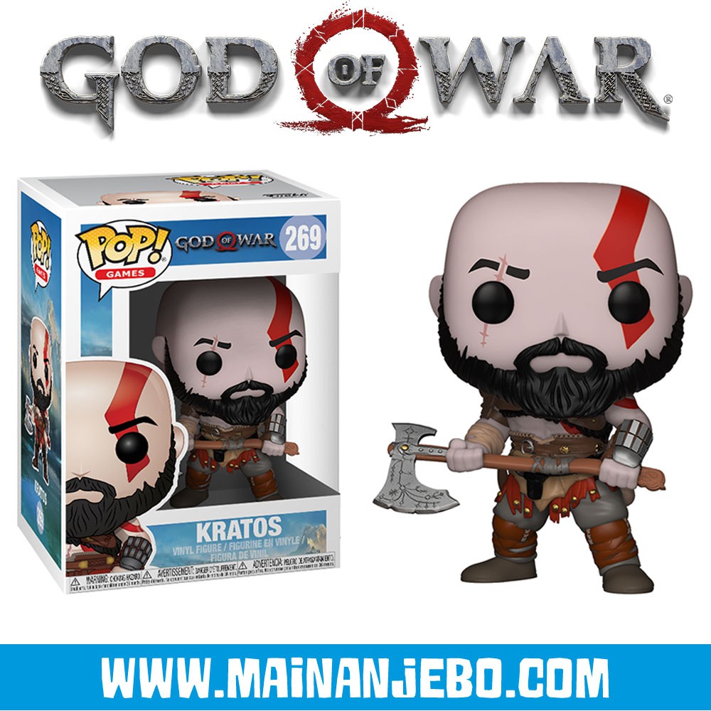 Funko Pop God Of War PS 4 - Kratos