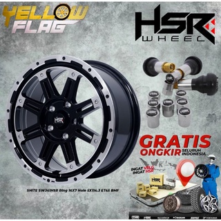 Pelek Mobil HR-V Xpander HSR SHITE HSR Ring 16 Pcd 5X114,3