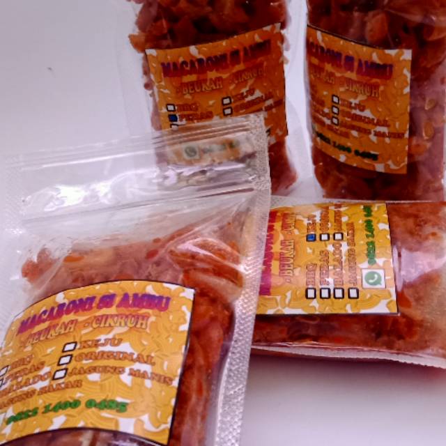 

(Yanti.shop.id) Makaroni cikruh 80gram