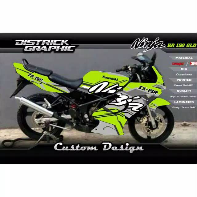 Decal fullbody Ninja RR Old #decal
#decalcustom
#decalmotor
#striping
#stripingmotor
#stiker
#shopee