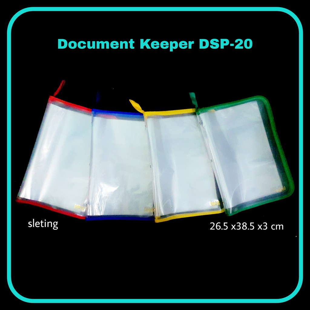 

MJ Dokumen Keeper MICROTOP 20 sleting / Clear Folder / Map Dokumen