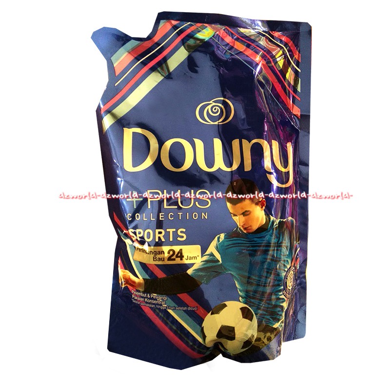 Downy Sport Softener 650ml Refill Untuk Pakaian Baju Olahraga Downi Sport Dow ny Pewangi Pakaian Soft Tener