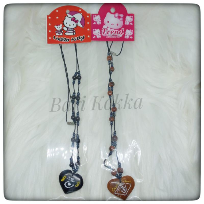Kalung Kokka kaokah kaukah love Manik Rajah