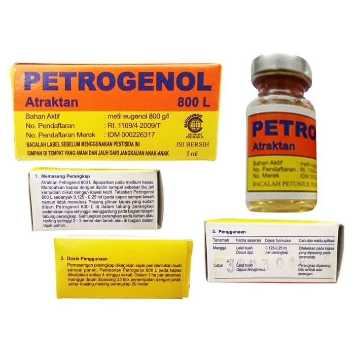 Jual Obat Pertanian Pembasmi Hama Insektisida Petrogenol 800 L 5 Ml Shopee Indonesia