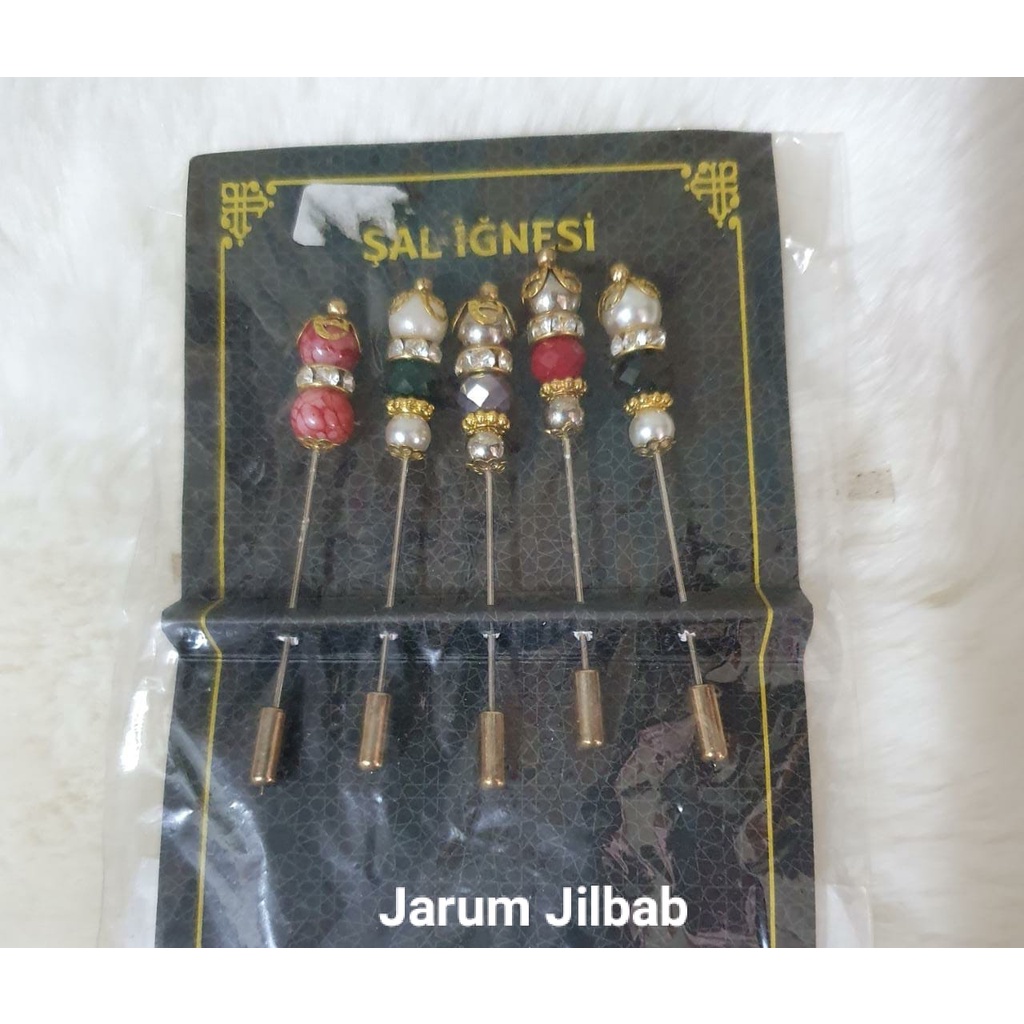 JEPITAN JILBAB TURKI | JARUM JILBAB KHAS TURKI