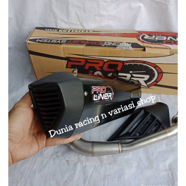 Knalpot Proliner MAX 2 Honda ADV 150 asli dan original Proliner