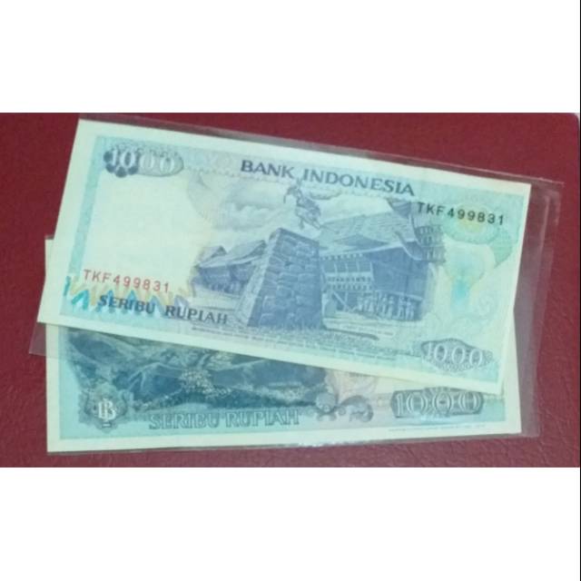 Uang Kuno 1000 Rupiah 1992
