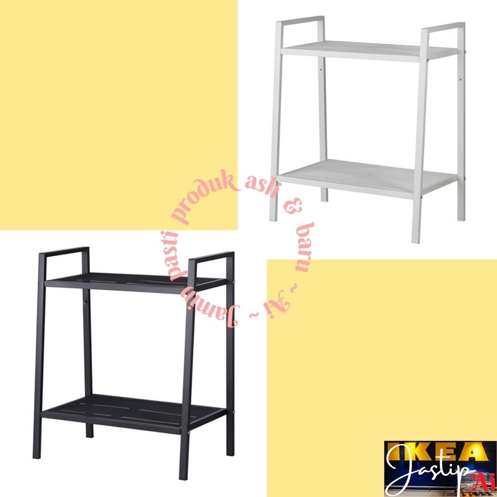 [ORI] LERBERG 2S Rak Baja 2 Susun 60x35x70CM