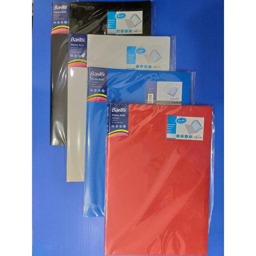 

CLEAR HOLDER 20 POCKETS FC BANTEX/MAP HOLDER