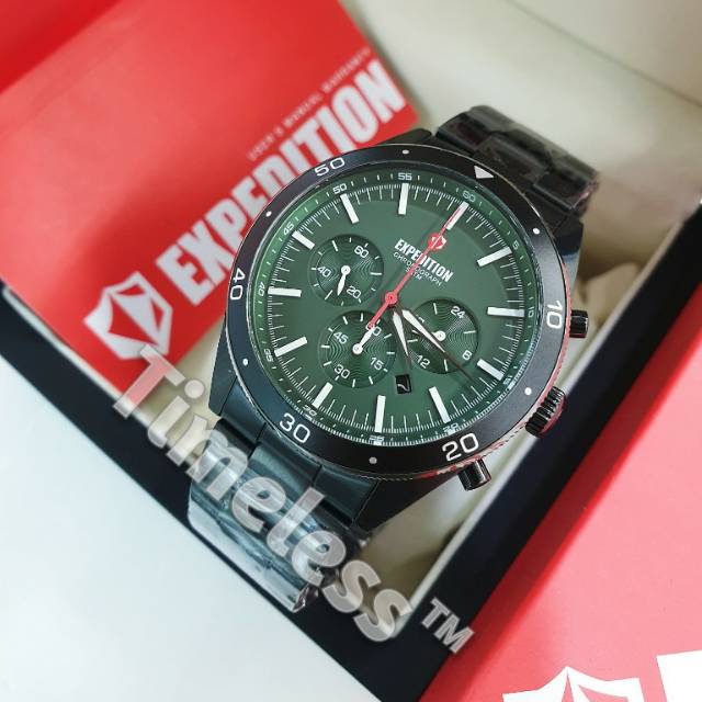 Jam tangan pria Expedition E 6791 M Black