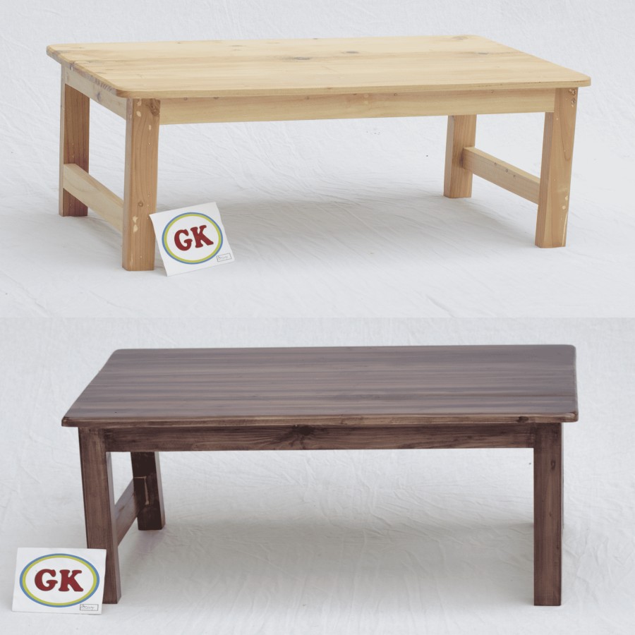 Diskon Meja Lesehan Kayu Jati Belanda