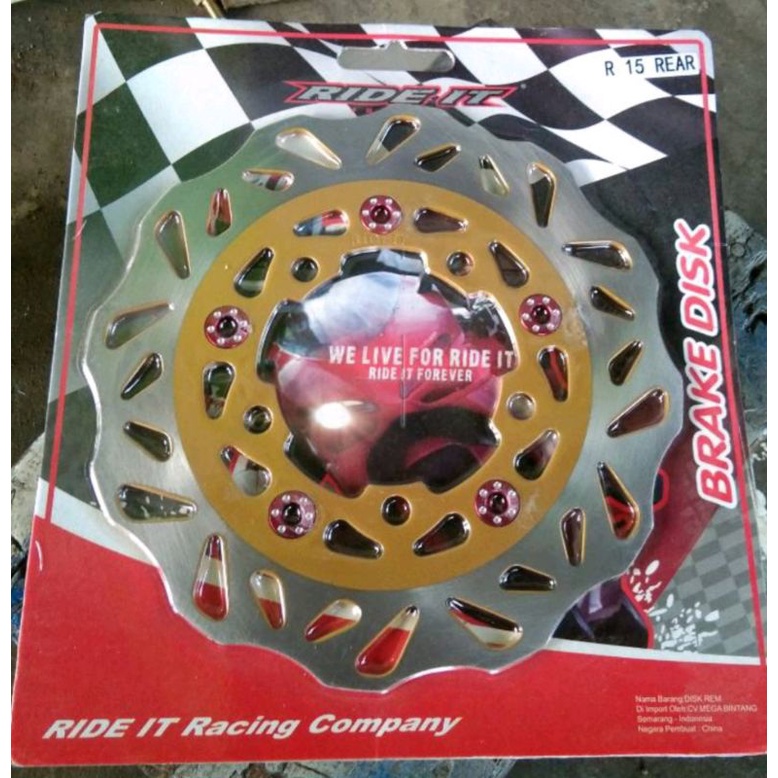 Cakram Belakang R15 lama V2 Disc Brake Belakang R15 v2