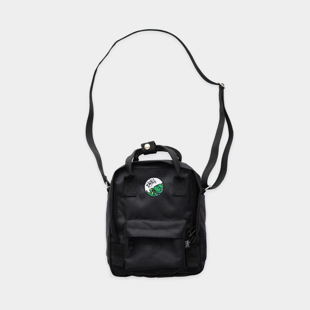 CRSL Odin Suringu Baggu | Black | Ransel mini | Unisex Pria Wanita | Mini Backpack | Bagpack 3 in 1