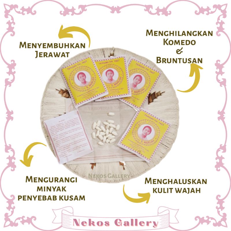 COD MASKER SARIPOHATJI BEDAK DINGIN ORIGINAL