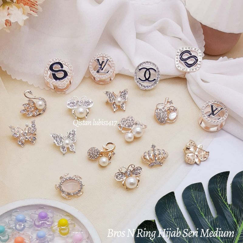 Bros N Ring Hijab seri Medium