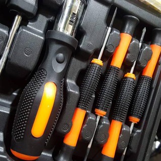 GRATIS ONGKIR tool kit 102pcs alat tukang mesin bor palu