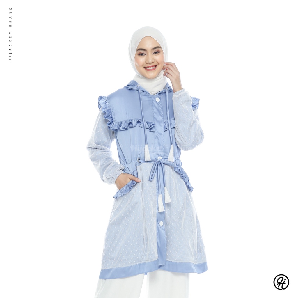 HIJACKET - Jaket Hijaber SCARLETT | Jaket Wanita Panjang | Outerwear For Hijaber