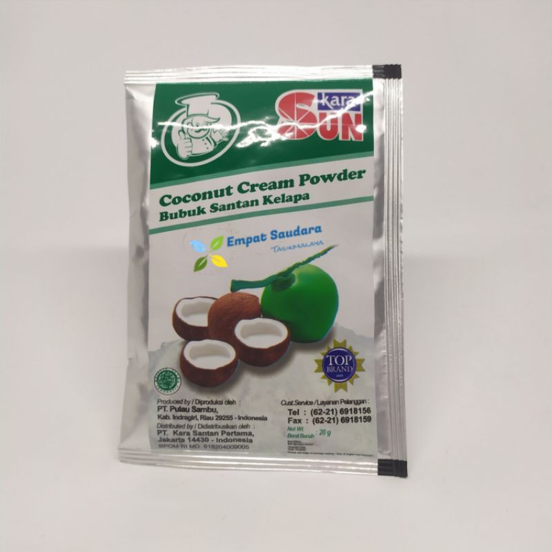 

Sun KARA Tepung Santan Kelapa Sachet 20 gram